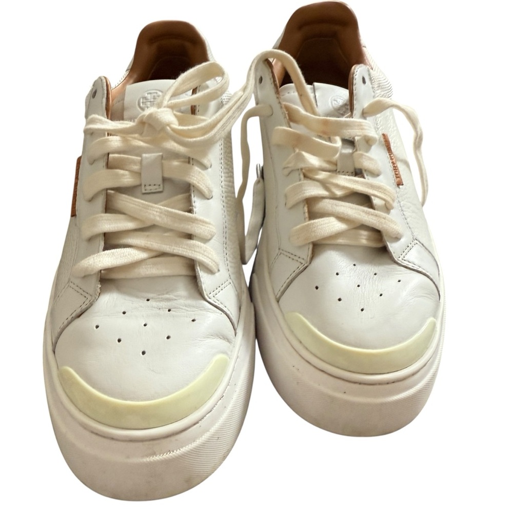 Tory Burch Ladybug sneakers. SZ 7M white - Picture 3 of 14